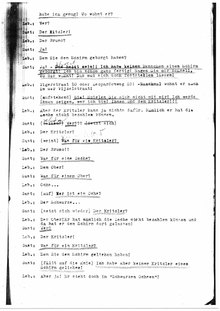 Der Regenschirm (Herr Kritzler) script page 5